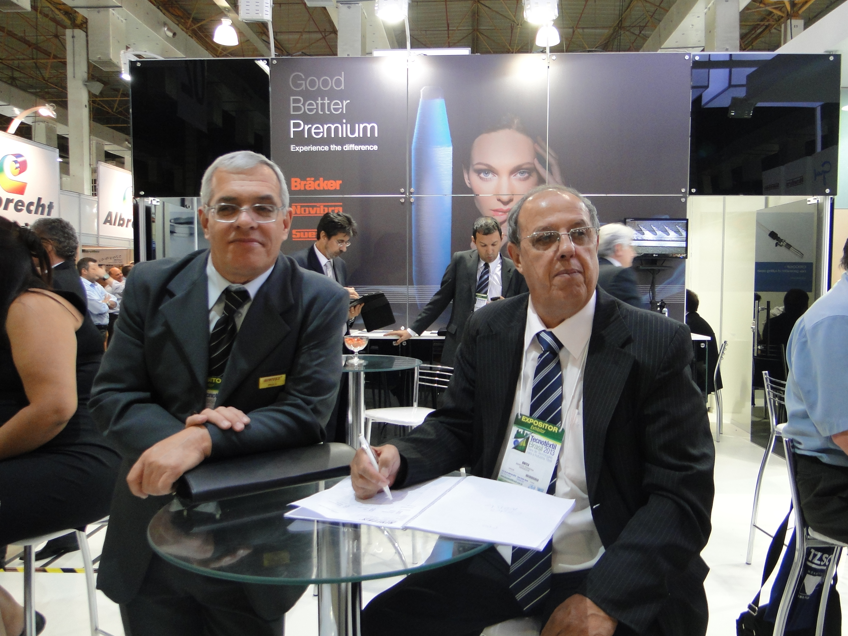 Paulo e Marcos Tecnotextil 2013