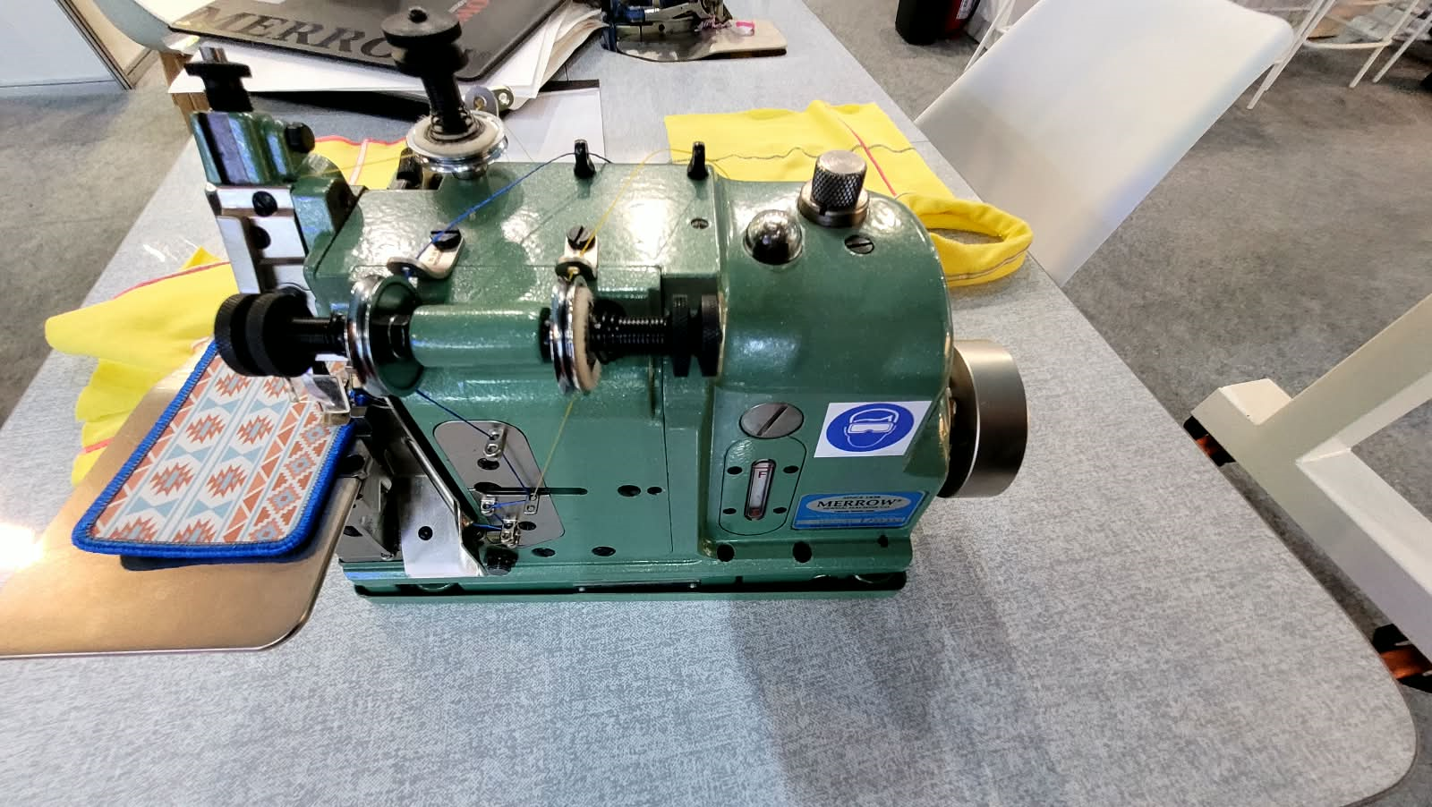 MG-3U - maquina de borda de patches